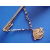 HICKOK USA ~ Signed ~ Vintage Tie Bar ~ TROJAN Horsehead Dangle Pendant