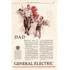 1926 Print AD General Electric Dad & Son Fishing Pole "It Was This Big"