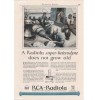 VINTAGE 1926 PRINT AD RCA Radiola Super Heterodyne Does Not Grow Old