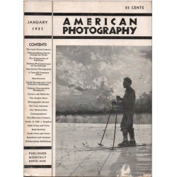 1937 American Photography Magazine January Photomontages Auto-Focal 1930s